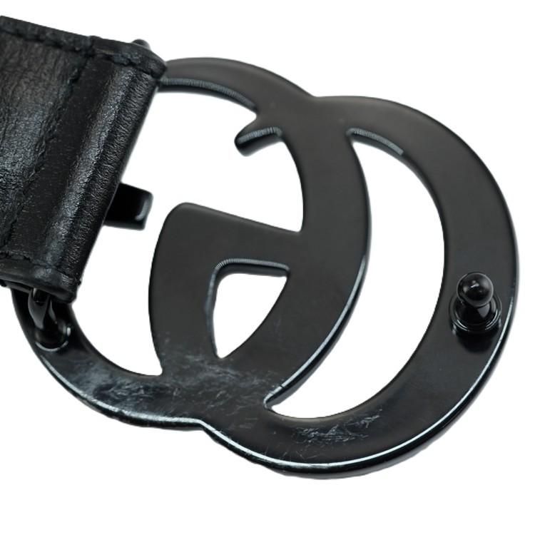 GUCCI（グッチ） 【美品】GUCCI ベルト GGマーモント ダブルG 414516