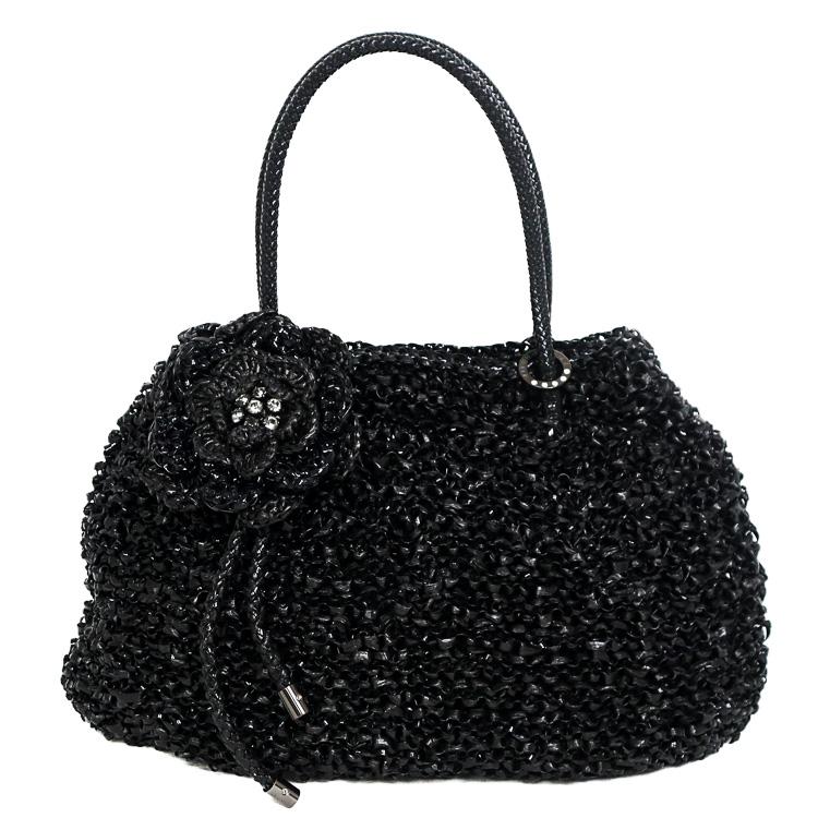 ANTEPRIMA/WIREBAG アンテプリマ ワイヤーバッグ ラフィア ビジュー