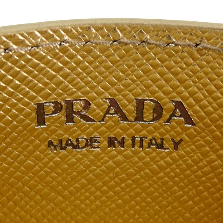 SAFFIANO（PRADA） 【美品】 プラダ サフィアーノレザー カードケース 