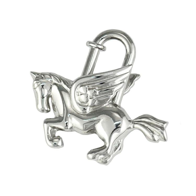 エルメス(HERMES) カデナ ペガサスチャーム HERMES（エルメス） 【美品】 カデナ ペガサス チャーム メタル