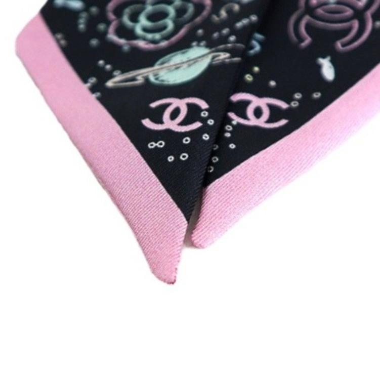 CHANEL（シャネル） 【極美品】CHANEL スカーフ ツイリー シルク 100