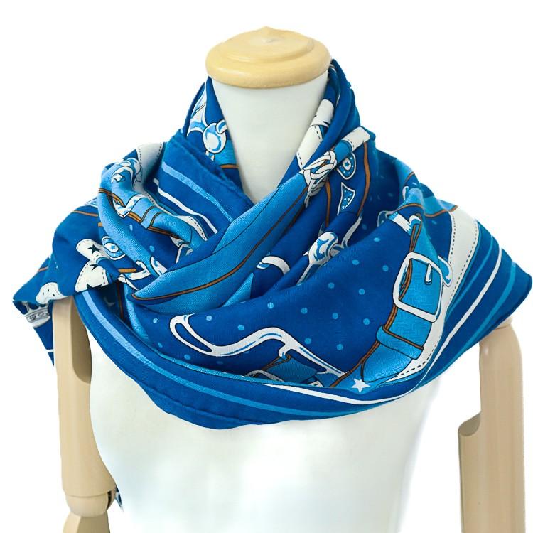 HERMES（エルメス） 【美品】エルメス カレジェアン カレ140 LA