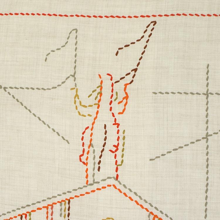 HERMES（エルメス） 【新品同様】エルメス カレジェアン カレ140 Pique