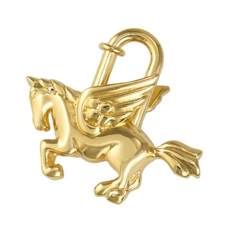 HERMES（エルメス） 【美品】 カデナ ペガサス チャーム メタル 