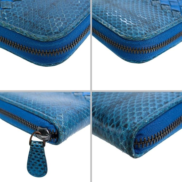 BOTTEGA VENETA イントレチャート ラウンドジップウォレット 長財布 BOTTEGA VENETA（ボッテガ・ヴェネタ） 長財布 ラウンドファスナー