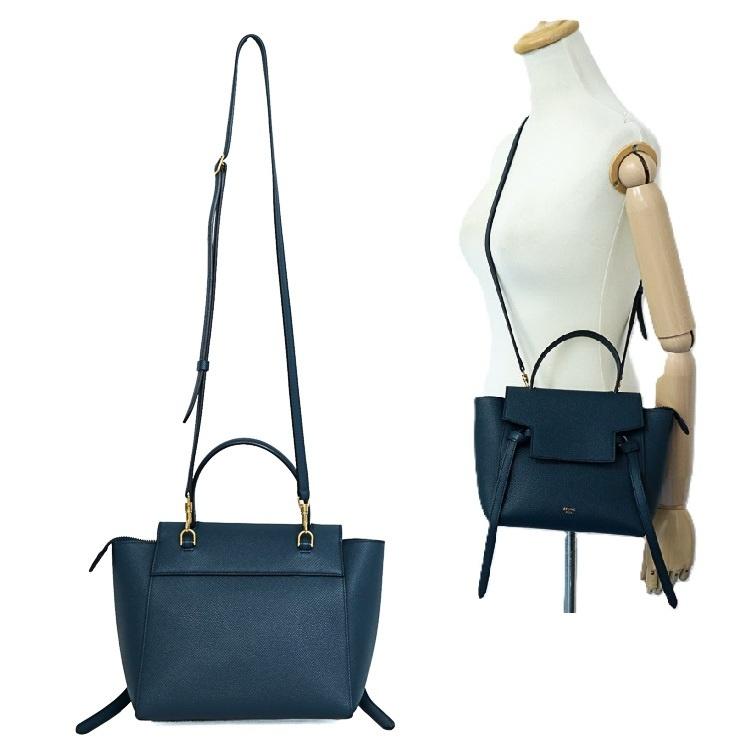 CELINE（セリーヌ） 【美品】CELINE ベルトバッグ ナノ 2way