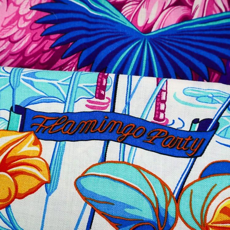 HERMES（エルメス） 【美品】エルメス カレジェアン カレ140 FLAMINGO
