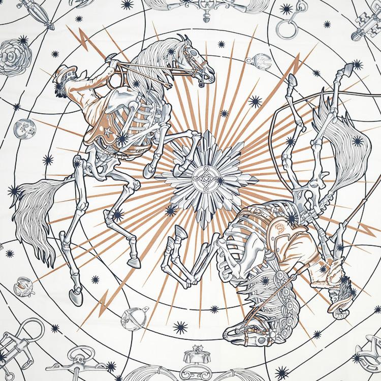 HERMES（エルメス） 【美品】 カレジェアン カレ140 CHORUS STELLARUM