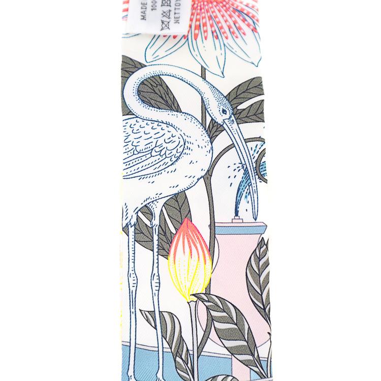 Twilly d'Hermes エルメス ツイリー PRECIOUS PARADISE プレシャス
