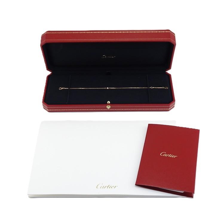 カルティエ ダムール 【美品】 ブレスレット XS ダイヤモンド 750PG