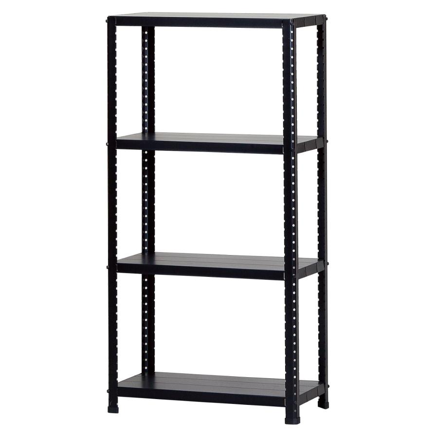 スチールラック 幅120cm スチールラック 幅60cm 奥行30cm 高さ120cm 4段 耐荷重60kg/段 CLE6312