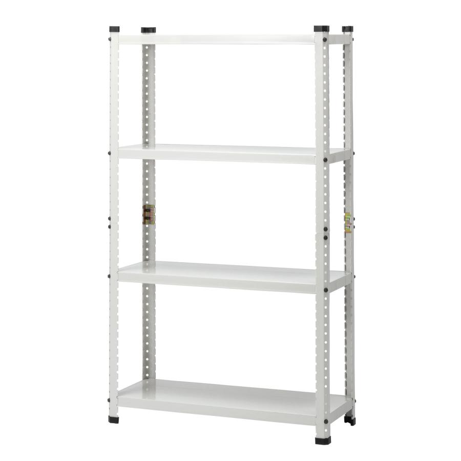 スチールラック 幅70 奥行28 高さ120cm 4段 耐荷重60kg/段 SRII_72712