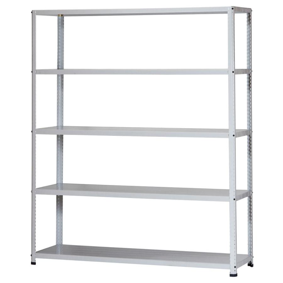 スチールラック 幅150cm 奥行45cm 高さ180cm 5段 耐荷重150kg/段 JF-3