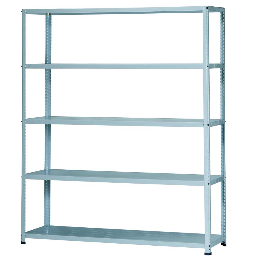 スチールラック 幅150cm 奥行45cm 高さ180cm 5段 耐荷重150kg/段 JF-3
