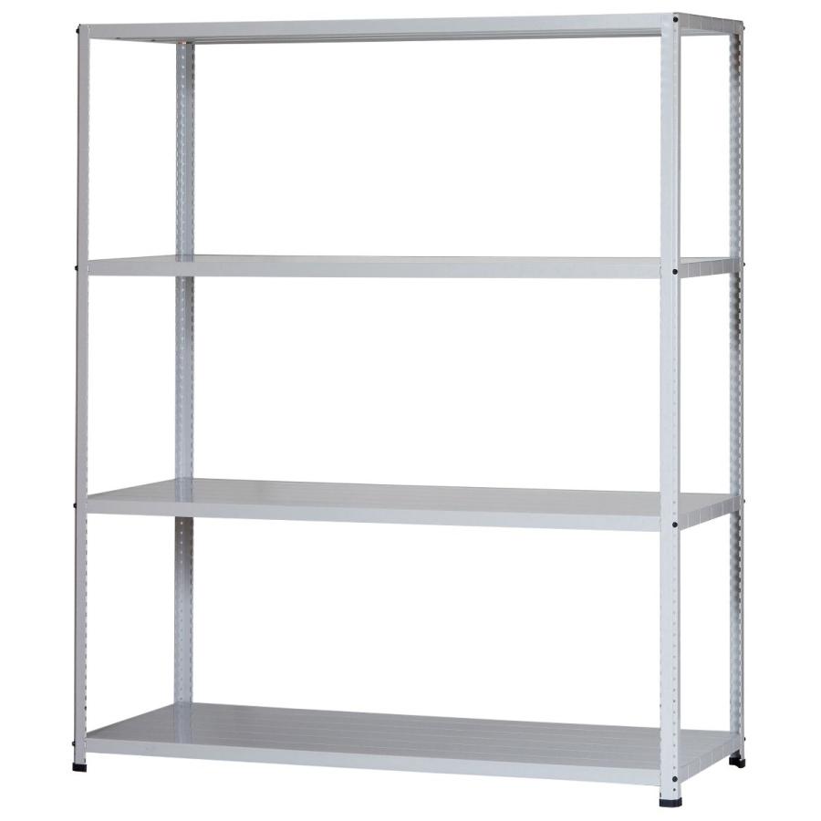 スチールラック 幅150cm 奥行60cm 高さ180cm 4段 耐荷重150kg/段 JF-7