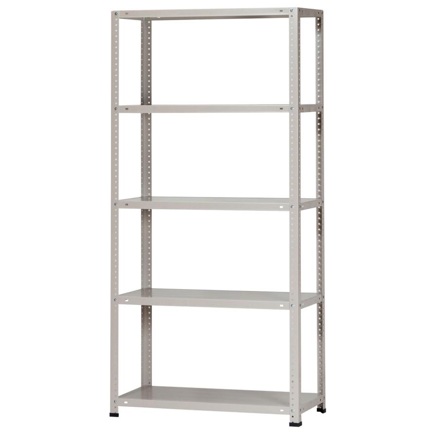 5段 スチールラック 幅110×奥行40cm 高さ180cm スチールラック 幅87.5cm 奥行40cm 高さ180cm 5段 耐荷重70kg/段 LST