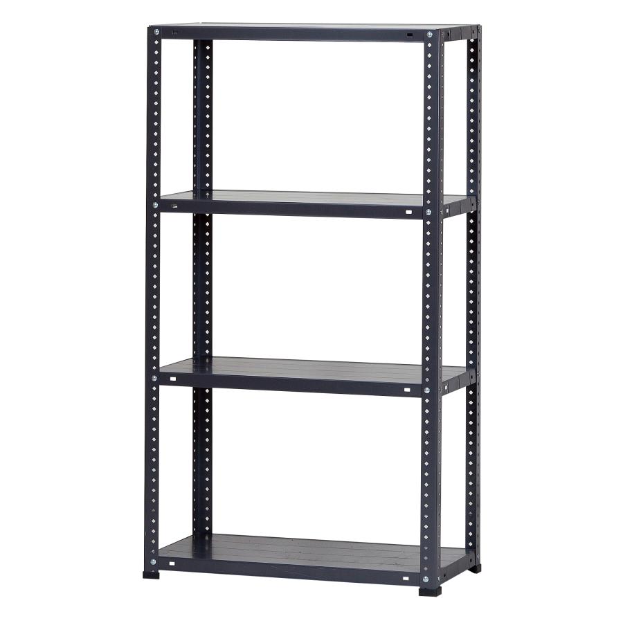 スチールラック 幅75cm 奥行36cm 高さ135cm 4段 耐荷重70kg/段 LST