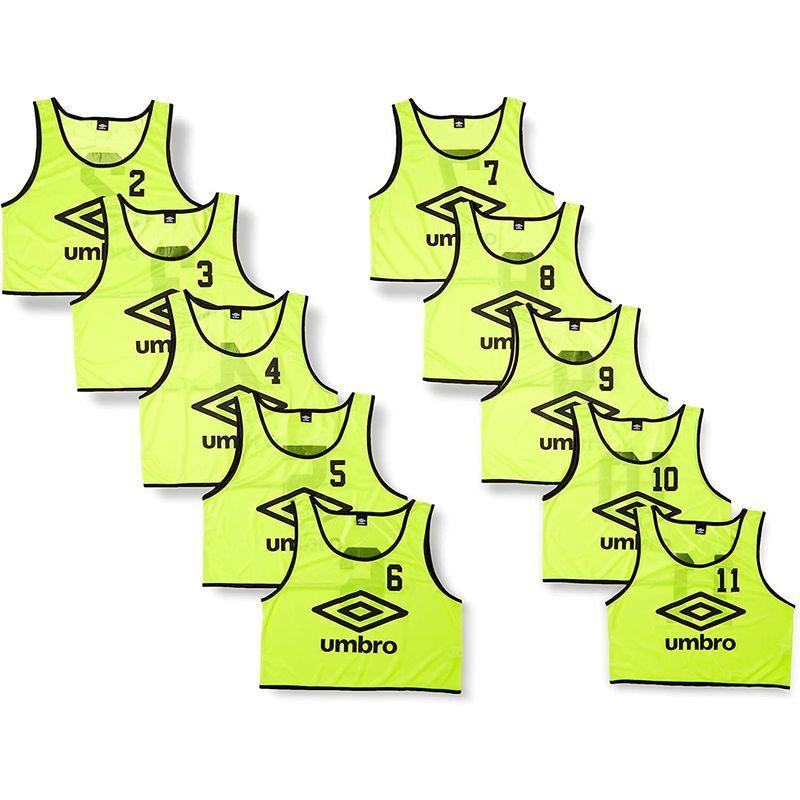 激安ファッション アンブロ ビブス 10枚組 番号入 袋付き サッカー フットサル バスケ 練習 部活 男女兼用 Fyel Free クリアランス値下げ Parque4x4 Com Ar