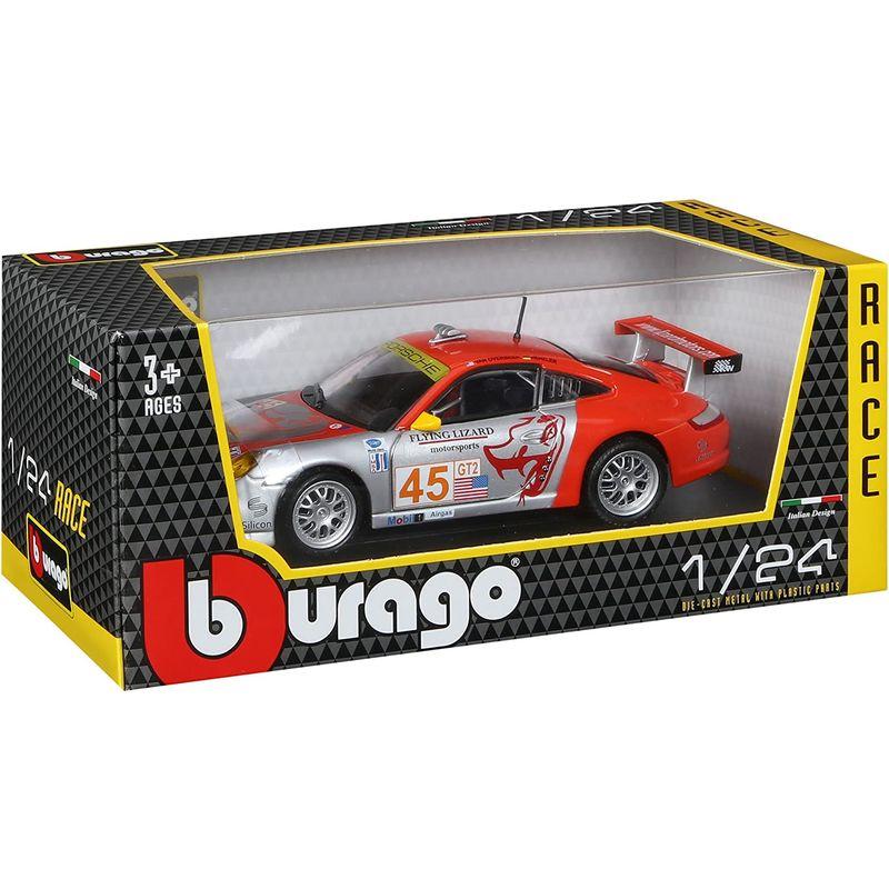 Burago 1/24 Scale 18-28002 - Porsche 911 GT3 RSR Flying LIzard