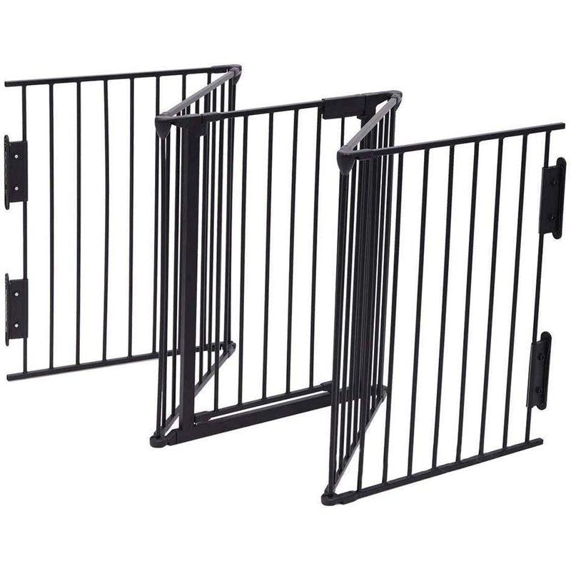 Cuku クークー 犬 柵 室内 ペットフェンス 置くだけ ペット ゲート 赤ちゃん 自立式 ペット柵 ベビーゲート ハースゲート xl 5 クークー 室内 ペットフェンス 置くだけ ペット ゲート 赤ちゃん 自立式 ペット柵 ベビーゲート ハースゲート xl