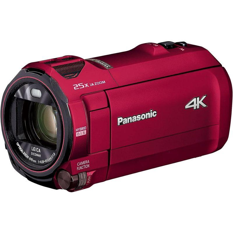 パナソニック 4K ビデオカメラ 64GB 光学20倍ズーム アーバンレッド HC-VX992MS-R