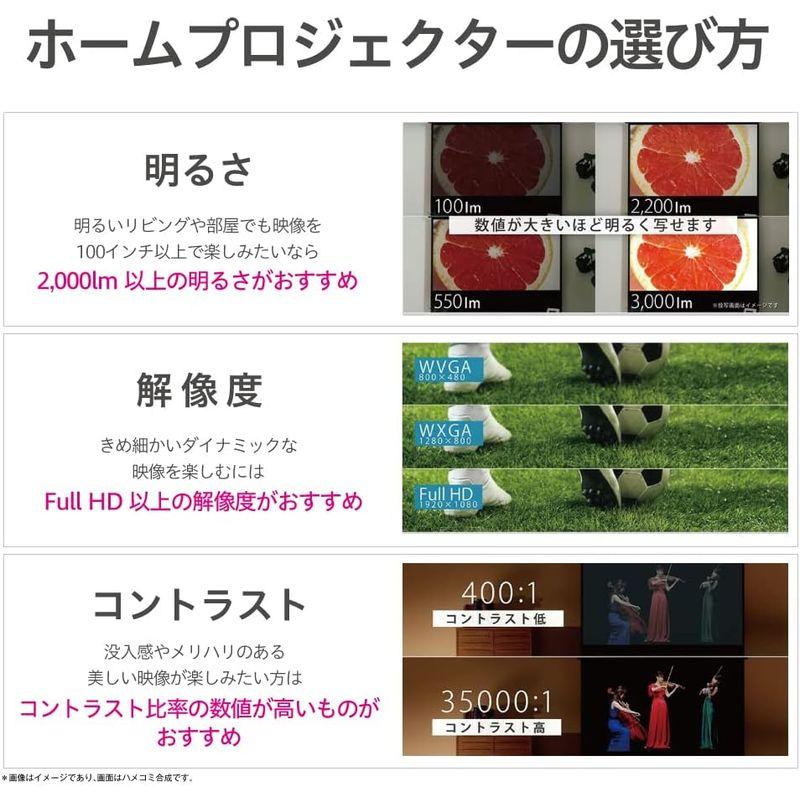 限定素材を使用 エプソン ドリーミオ ホームプロジェクター hdmi EH-TW6250 4KE 2800lm 【HOV2122530170】(74487円)