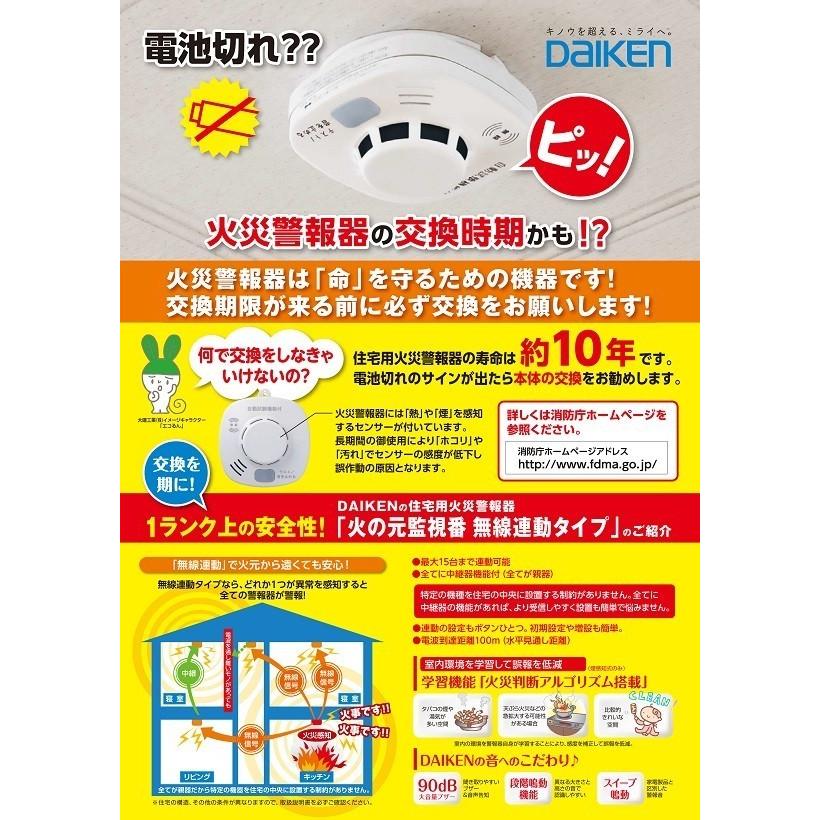 DAIKEN SA56-1 DC06音声タイプ 20個入り 住宅用火災警報器 火の元監視番 SA56-1 20個セット 大建工業 熱感知式