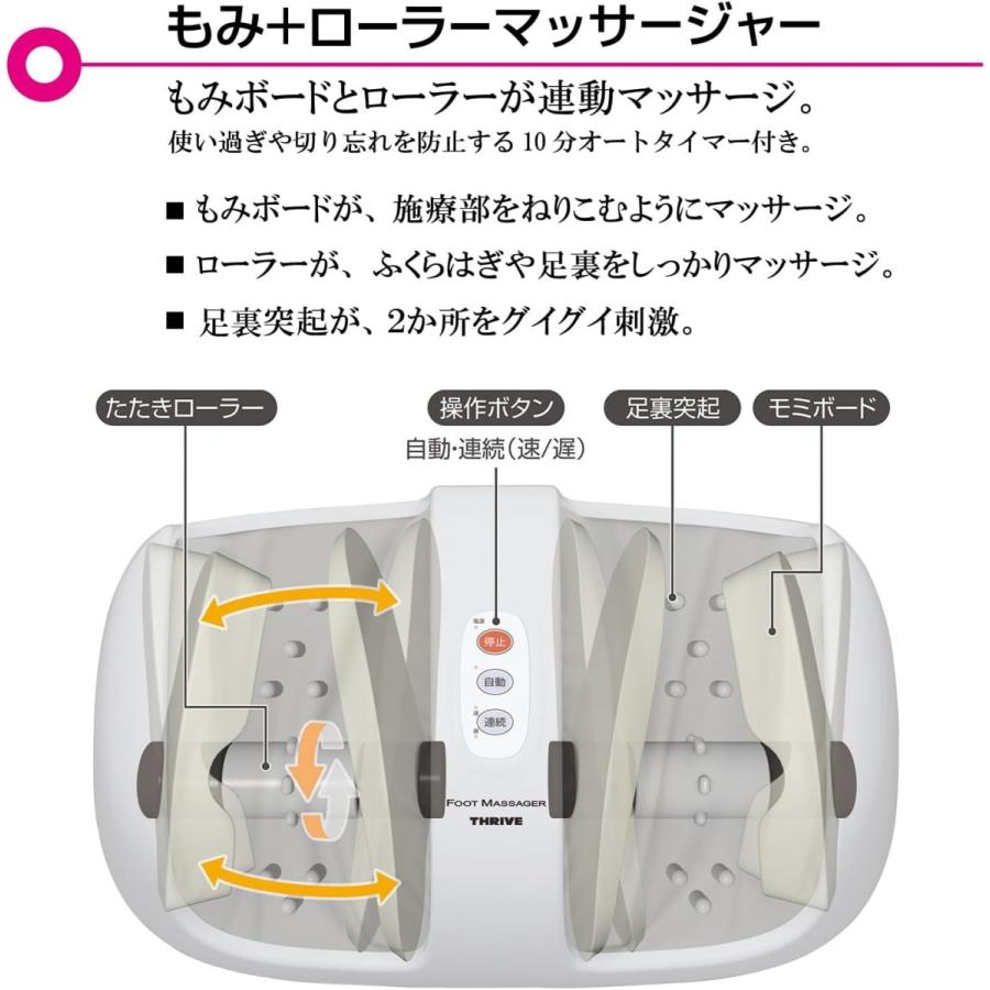 THRIVE（スライヴ） 【メーカー公式店】 フットマッサージャー もみ