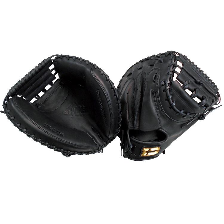 硬式キャッチャーミット SPIDER ブラック 右投用 : ダイトベースボール