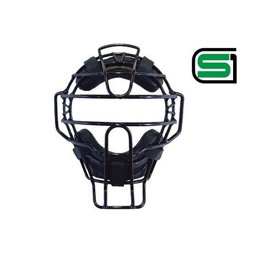 硬式キャッチャーマスク 一体型モデル ブラック アルミ製 : ダイト