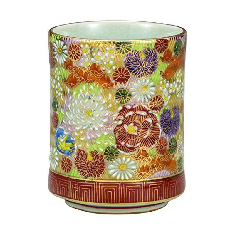 最新発見 九谷焼 湯呑み 金花詰 おしゃれ 湯呑み茶碗 還暦祝い 誕生日 プレゼント ギフト Www Kiro Hedensted Dk