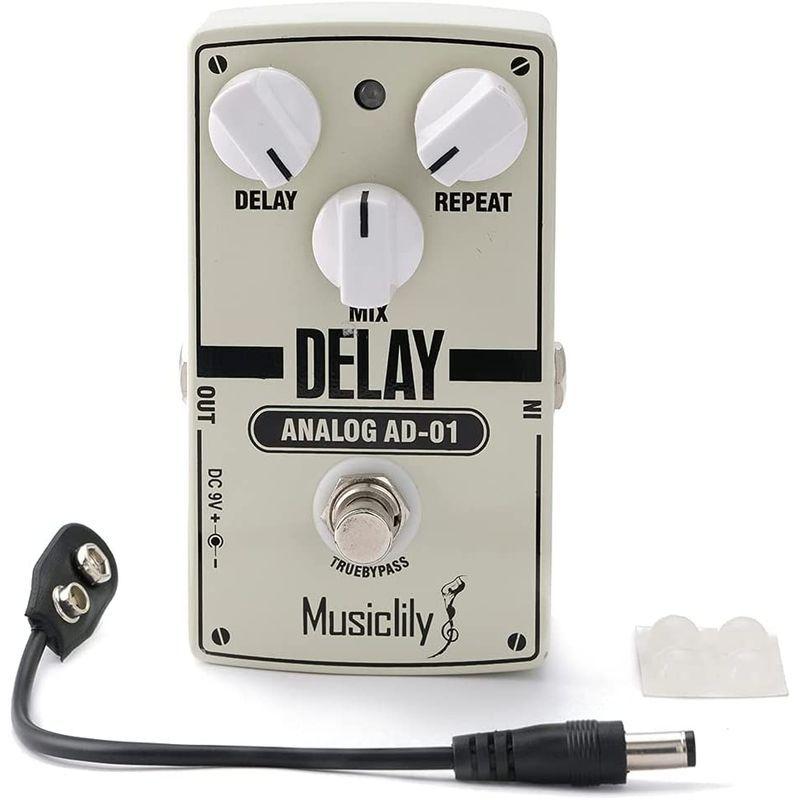 はこぽす対応商品】 Musiclily Pro Analog Delay ギターエフェクター DC 9V アダプター電源  エレキギター/ベース用トゥルーバイパス - www.el-services.fr
