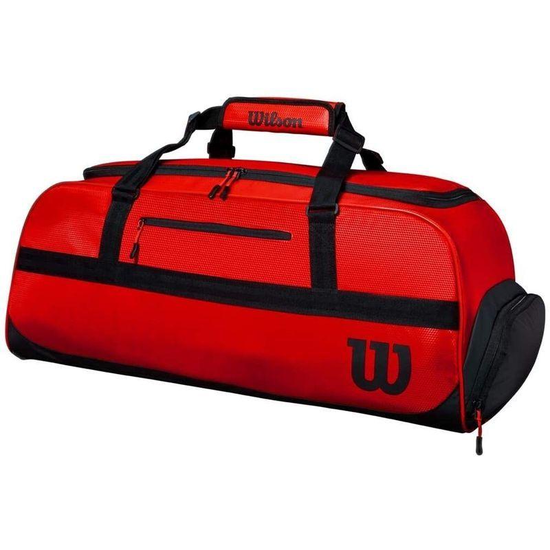 安心の定価販売 Wilson ウイルソン ラケット収納可能 内部に仕切り有 Duffel ツアーダッフル Tour ラケットバッグ バドミントン テニス ラケットバッグ Popshap Com