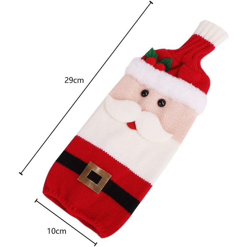 ワイン用ラッピング クリスマス かわいい サンタさん シャンパン ボトルカバー ラッピング ワインバッグ ワインボトル 酒瓶 雪だるま 飾り 人気の雑貨がズラリ 飾り