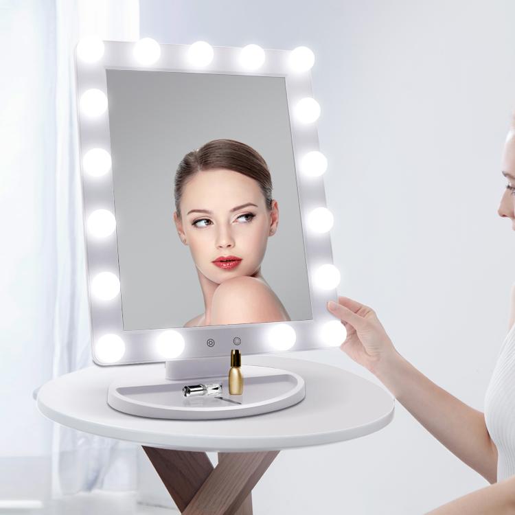 女優ミラー 女優ミラー LEDバニティミラーHW ホワイト : ダイワオンライン - 通販