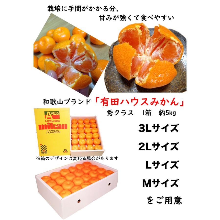和歌山県有田産　甘～ぃ♥️小粒ハウスみかん‼️２kg×２箱　みかんキング 和歌山県有田産 甘～ぃ♥️小粒ハウスみかん‼️2kg×2箱 みかん