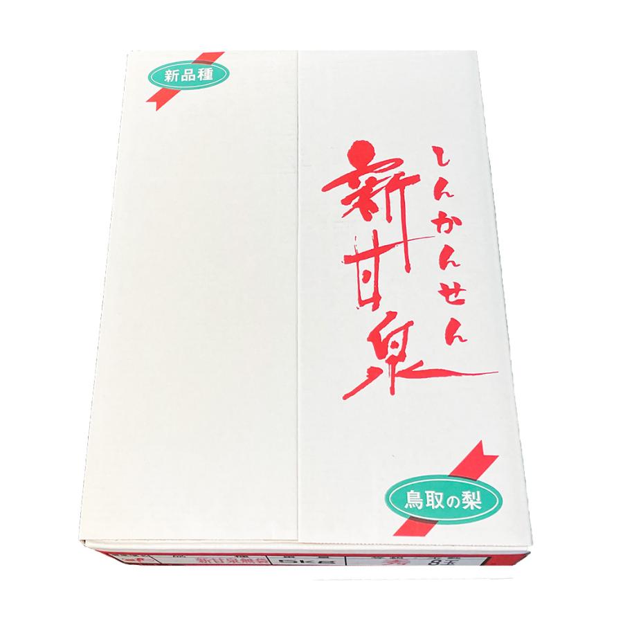 梨 5kg 新甘泉 甘い梨 送料無料 鳥取県産 新甘泉梨 秀品 18-22玉入