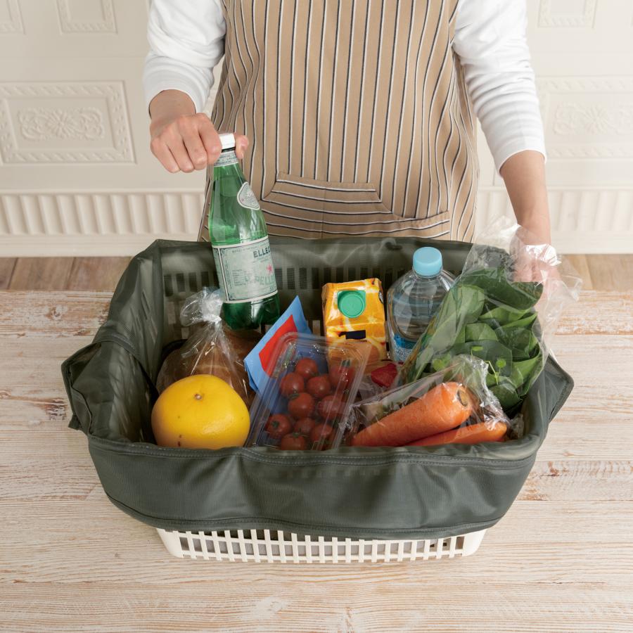 DAIYA（ダイヤ） 【新商品！洗濯機で洗える】買い物カゴバッグ |買い物