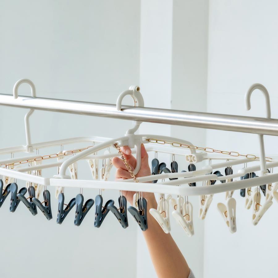 Flaundry（フランドリー） 洗濯ハンガー ピンチハンガー 52ピンチ