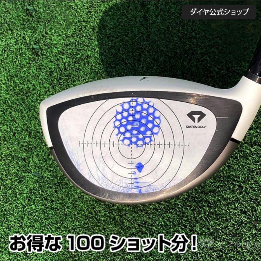 100ショット分 インパクトマーカー 1シート2枚 50 ショット確認 ドライバー アイアン ショットマーカー チェック スイング練習 打痕 Impact ダイヤyahoo 店 通販 Yahoo ショッピング