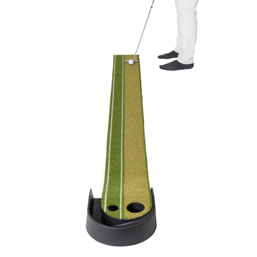 【美品】パター上達 練習器具 DAIYA GOLF PRO PUTT DAIYA GOLF パター練習器具 2m×20cm 5/7まで限定特価 ストッパー