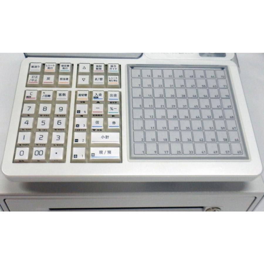 CASIO レジスター カシオ SR-C550-EX-4SWE ホワイト すぐ使える CASIO レジスター カシオ SR-C550-EX-4SWE ホワイト すぐ使える