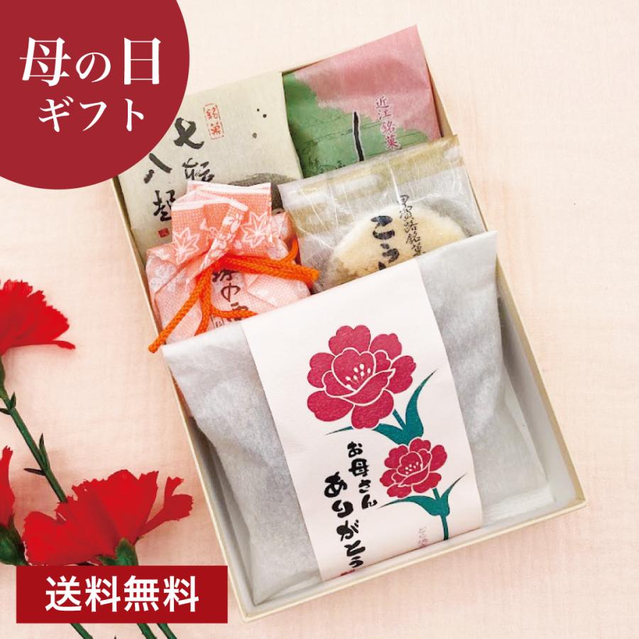 母の日ギフト 和菓子 5種色々和菓子D 母の日 プレゼント 送料無料 色々 40代 50代 ギフト お菓子 スイーツ 2025 高級 お取り寄せ 老舗 大彌（Yahoo!・御菓子司 大彌(だいや)ヤフー店）