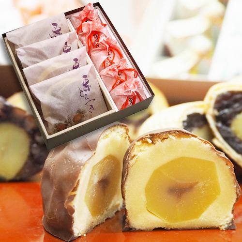 和菓子 ギフト 栗づくしF 栗どらやき4個珠の栗5個 お歳暮 お年賀 お供え 法事 志 誕生日 プレゼント お菓子 お祝い 内祝 御礼 お返し お土産 栗菓子 大彌 高級 | 大彌