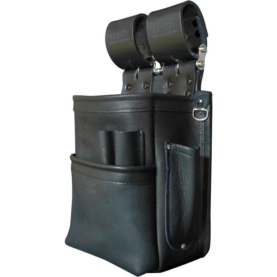 ニックス KNICKS KB-201SPDX 自在型チェーンタイプ総グローブ革2段腰袋