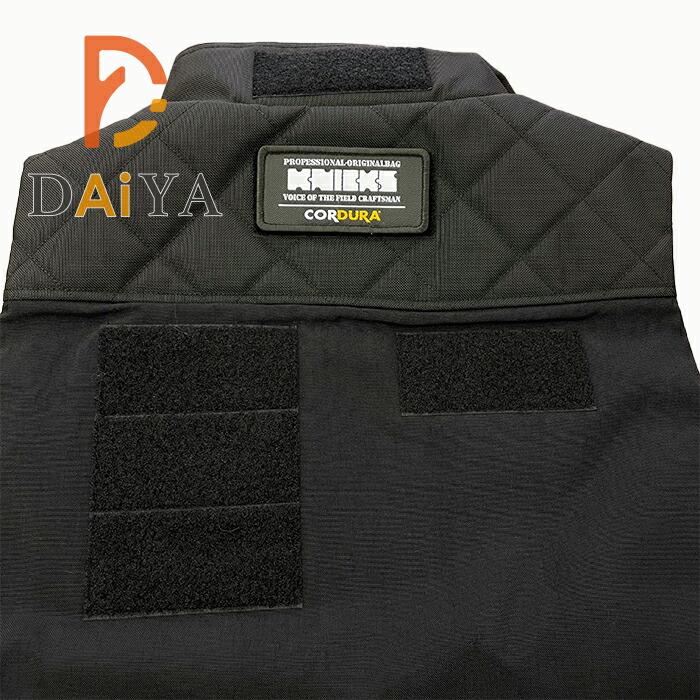 ニックス Knicks ワークベスト数量限定品 ニックス(KNICKS) 数量限定 ワークベスト 防寒着 ブラック:ブラック L