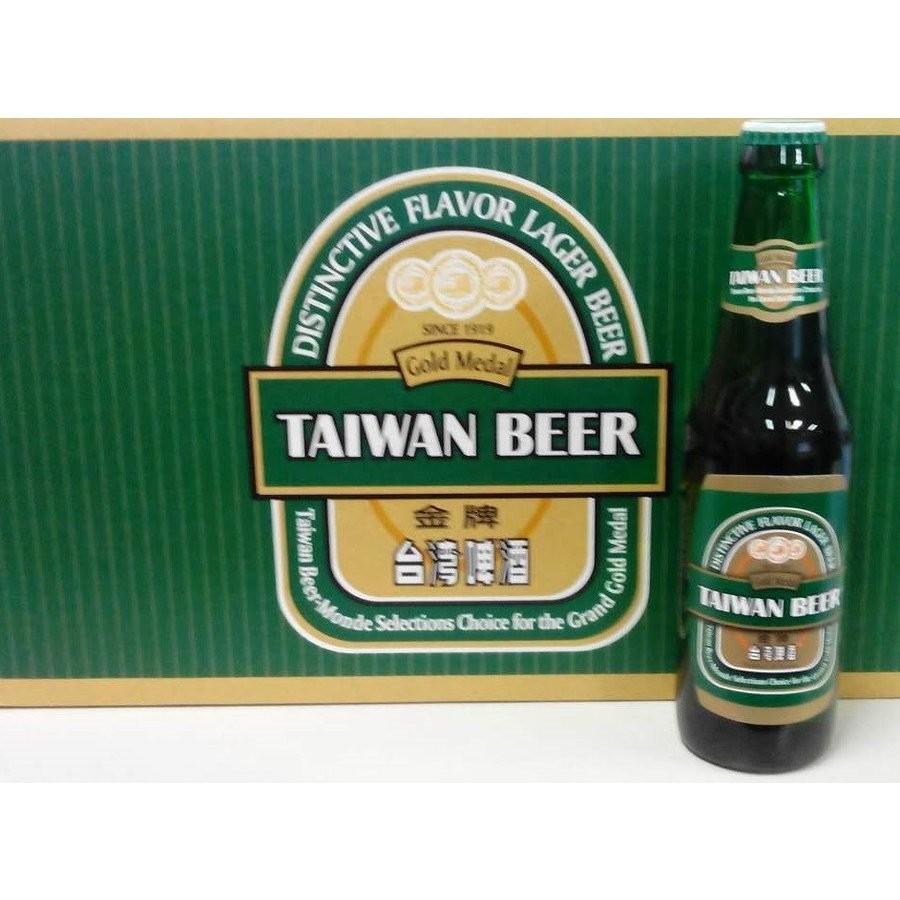 台湾ビール 横浜中華街 TTL 金牌 台湾プレミアムビール 5度 330ML・24本X1ケース売り 台湾最大のビールブランド　｜daiyoubussan