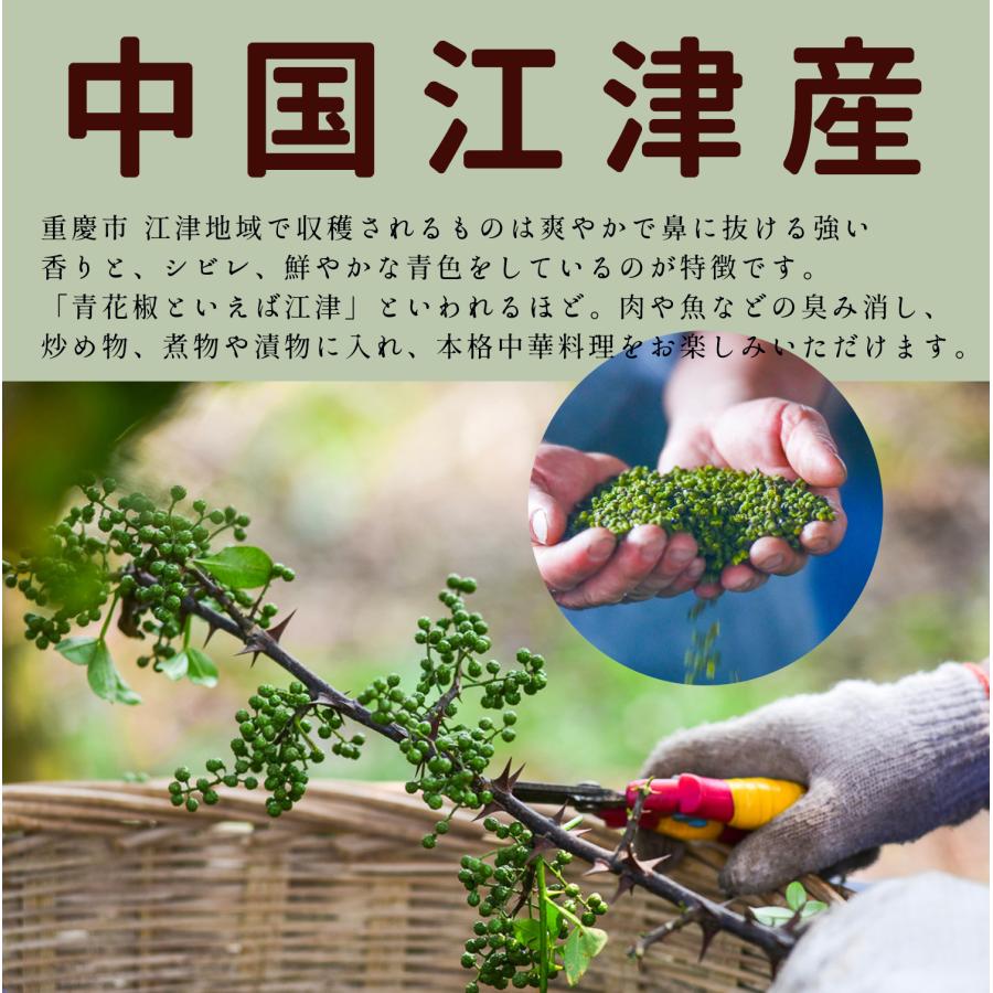 山椒粉末 江津 青花椒面 50g ホアジャオメン 花椒 麻椒パウダー 粉末