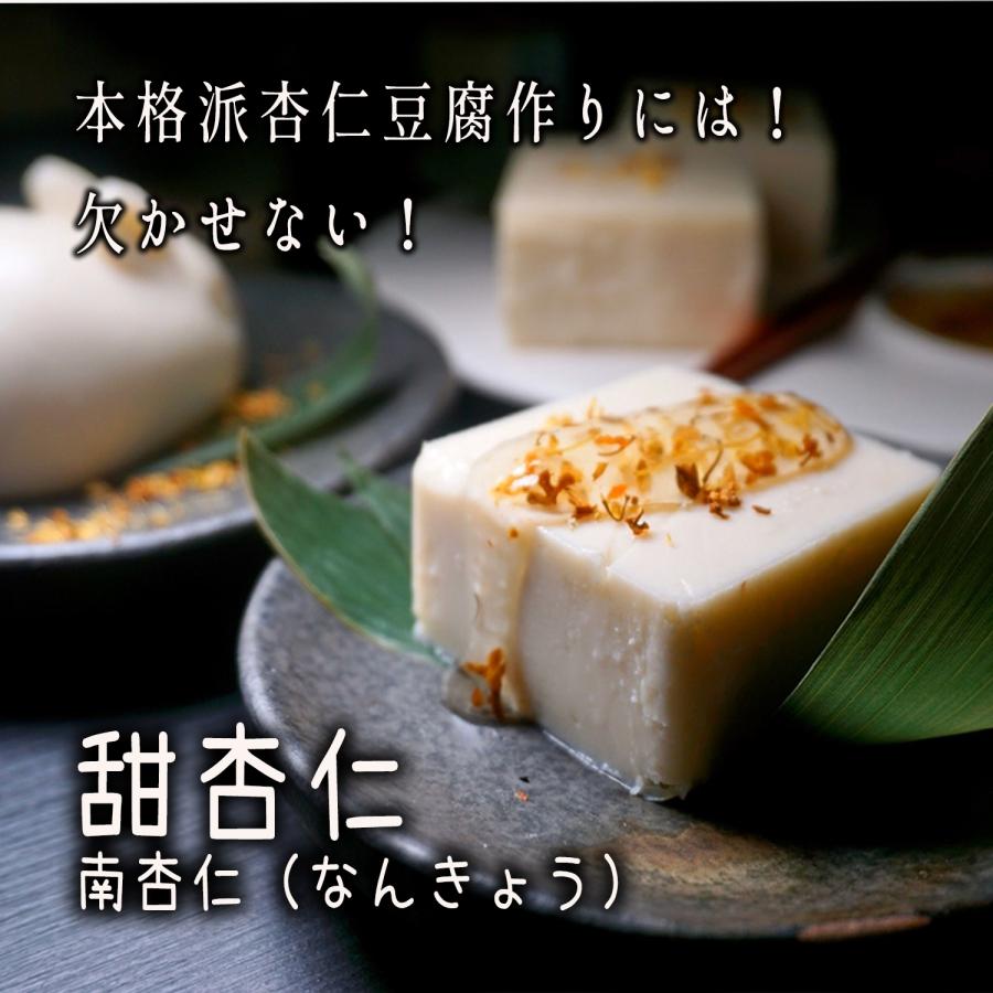 南杏 ナンキョウ 100g 甜杏仁 てんあんにん 薬膳や杏仁豆腐の原料に