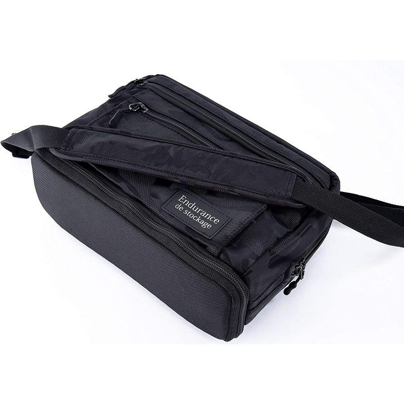 Endurance シューティングマルチ カメラバッグ ショルダーバッグ レンズ交換用バッグ 大容量 望遠レンズ おしゃれ (ブラック迷彩 シューティングマルチ カメラバッグ ショルダーバッグ レンズ交換用バッグ 大容量 望遠レンズ おしゃれ ブラック迷彩